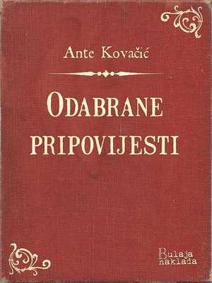 cover image of Odabrane pripovijesti